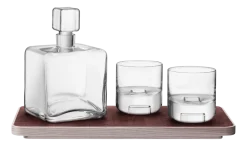 Whiskyset L.S.A. Cask met Dienblad 1240 ml (3-delig)
