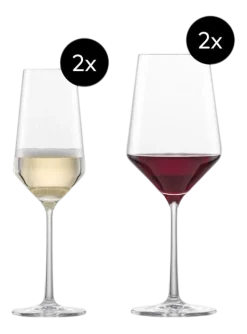Zwiesel Glas Wijn- en Champagneglas Pure (Set van 4) New
