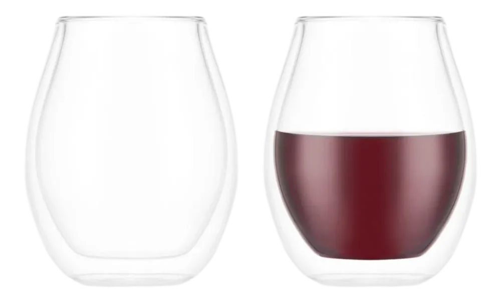 Bodum Wijnglas Skål Syrah Transparent 450 ml (Set van 2) Hot