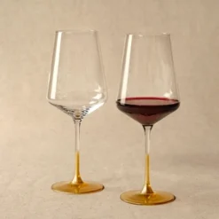 Wijnglas Leonardo Puccini Gold 560ml (Set van 2)