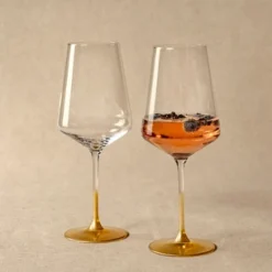 Wijnglas Leonardo Puccini Gold 560ml (Set van 2)