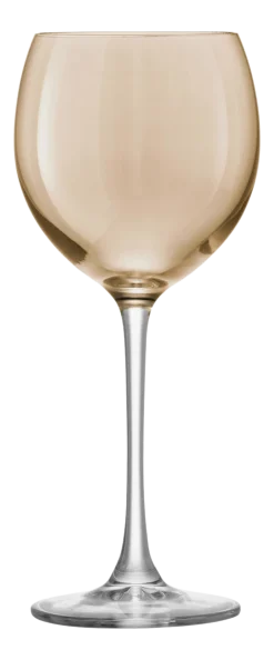 L.S.A. Wijnglas Polka Metallic 400 ml (Set van 4) Clearance