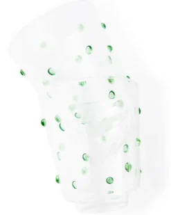 POLSPOTTEN Wijnglas Nob Green (Set van 2) Clearance