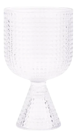 Wijnglas POLSPOTTEN Rooftop Transparent (Set van 4)