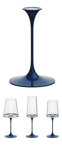 Trebonn Wijnglas Steel SplitGlass Blauw Discount
