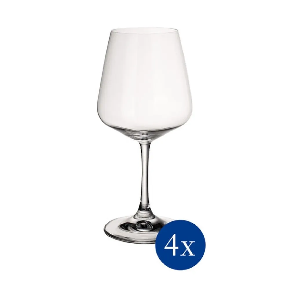Wijnglas Villeroy & Boch Ovid Rode Wijn (4-Delig)
