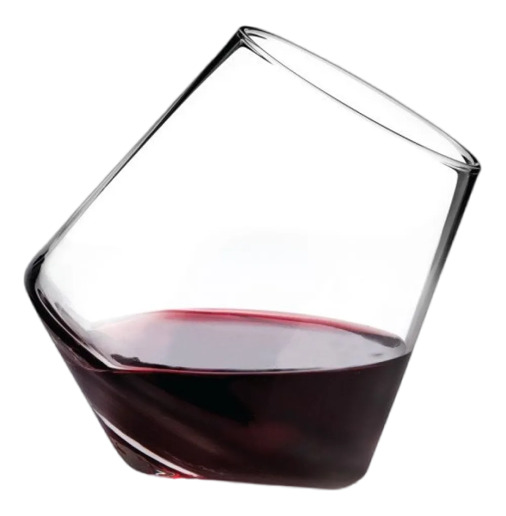 Viski Wijnglas Rolling Crystal 354 ml (Set van 2)