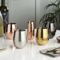 Viski Wijnglas Stemless Copper 532 ml (Set van 2) Online