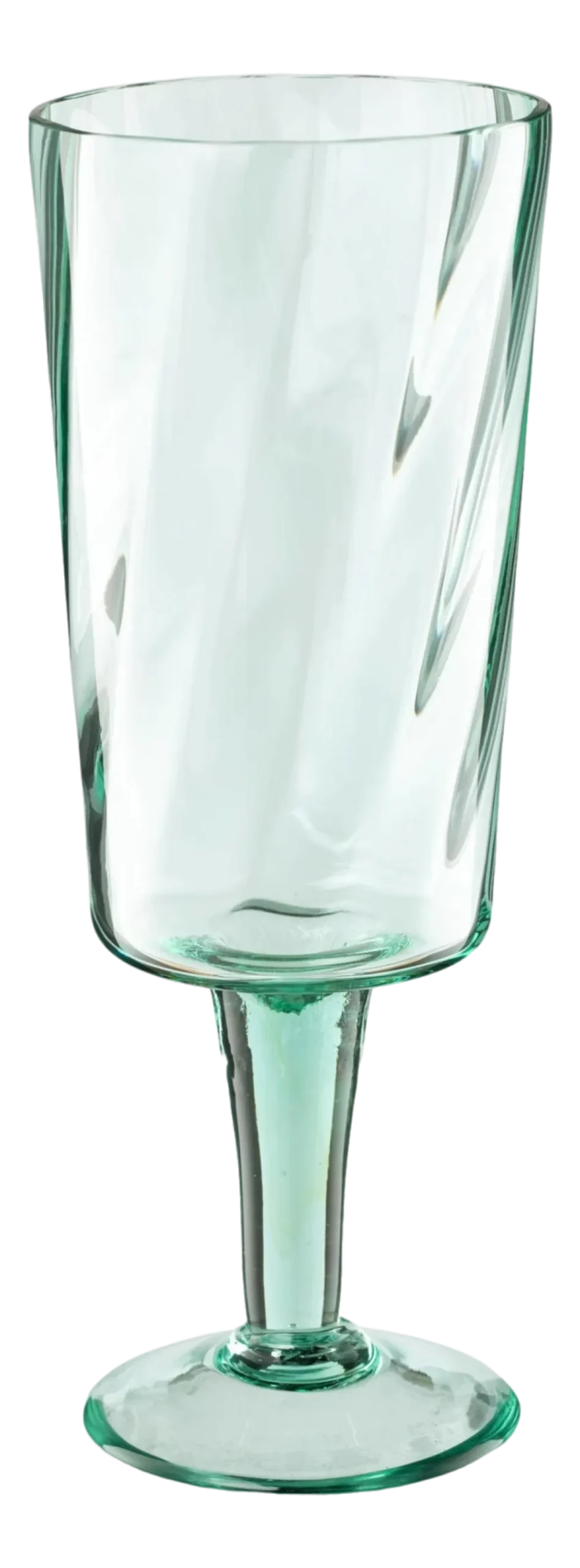 VT Wonen Wijnglas vtwonen Green Large 250 ml (Set van 4) Online