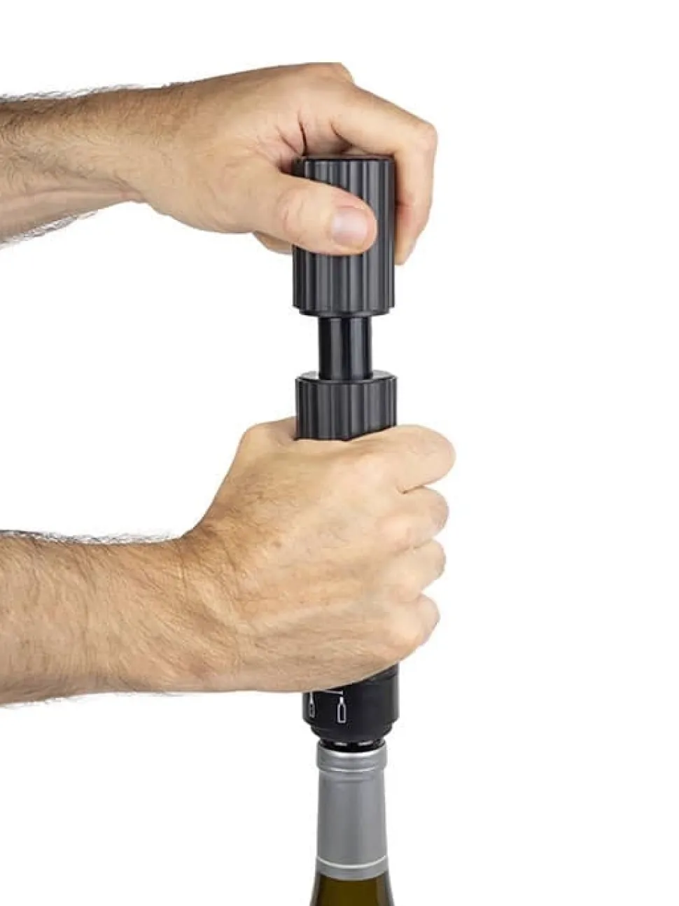 Wijnkoeler & Pomp Peugeot Frizz Preserve Zwart