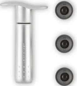 Wijnpomp Le Creuset WA-137 + 3 Stoppen Inox