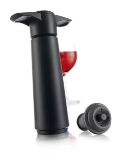 Vacuvin Wijnpomp Vacu Vin Wine Saver Black Blister