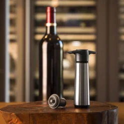 Vacuvin Wijnpomp Vacu Vin Wine Saver Stainless Steel (3-Delig) Sale