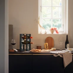 Wijnrek Georg Jensen Alfredo RVS Artichoke