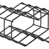 Wijnrek Zone Denmark Rocks Black 19,5 cm