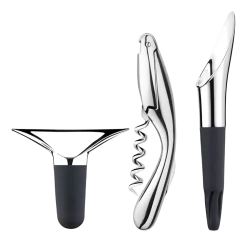Georg Jensen Wijnset Wine & Bar Silicone (3-Delig) Clearance