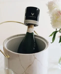 Coravin Wijnstop Sparkling Zilver (Set van 2) Clearance