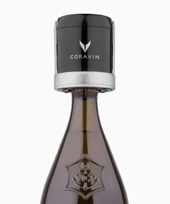 Coravin Wijnstop Sparkling Zilver (Set van 2) Clearance