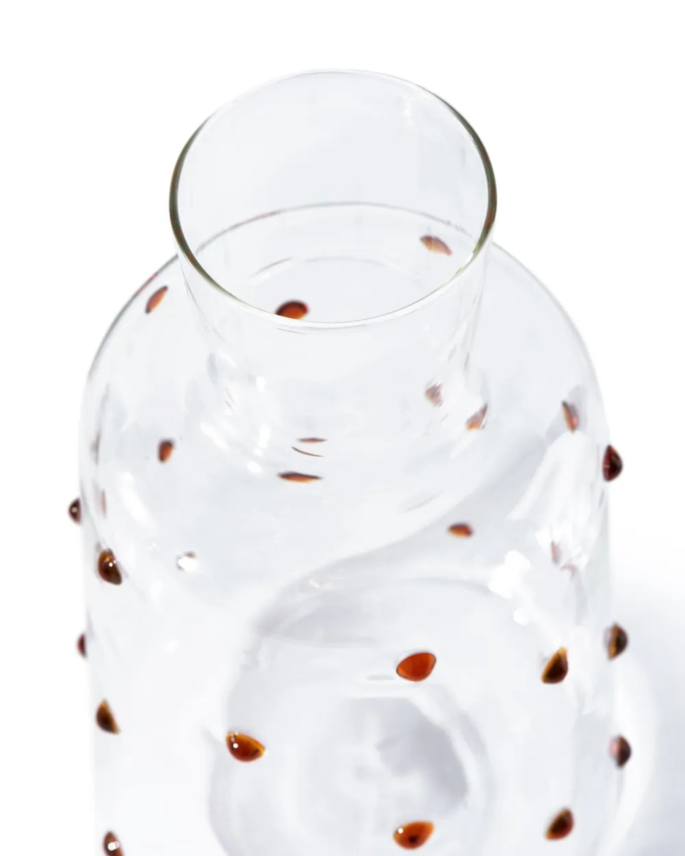 POLSPOTTEN Wine Pitcher Nob Amber 2L Discount