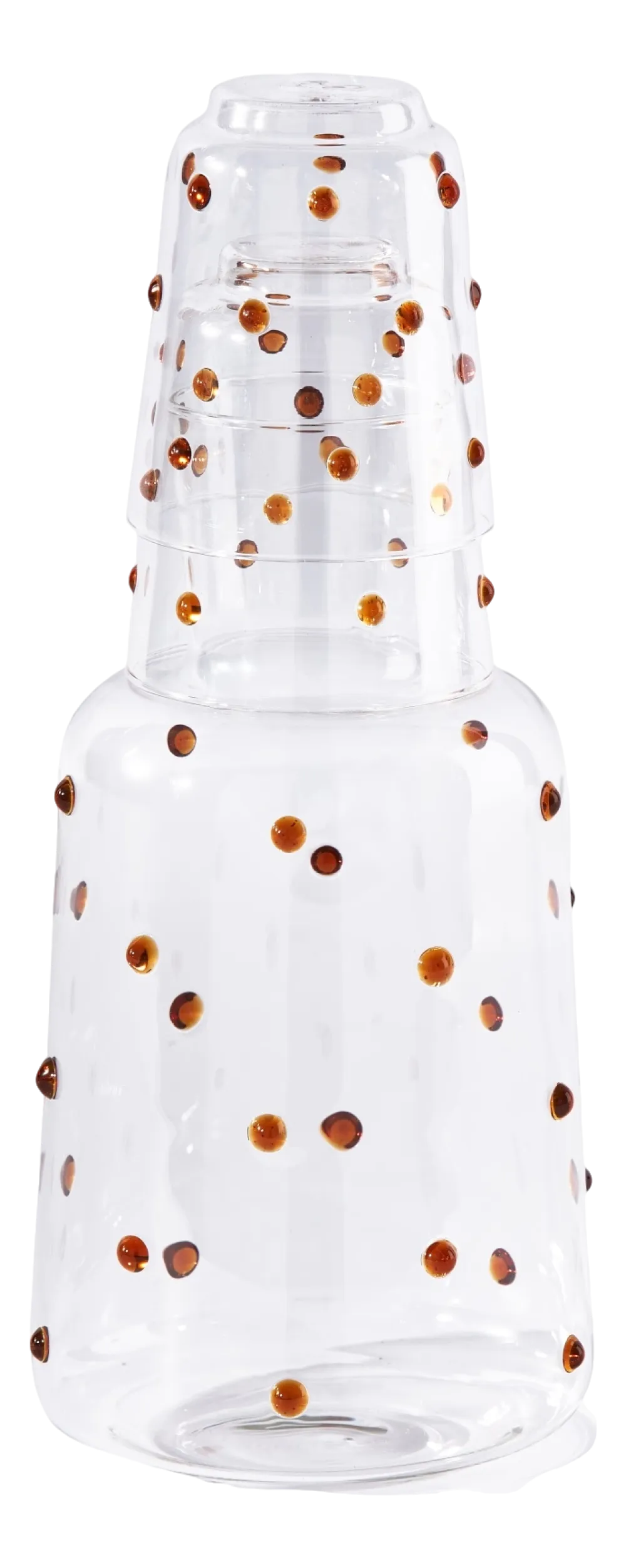 POLSPOTTEN Wine Pitcher Nob Amber 2L Discount
