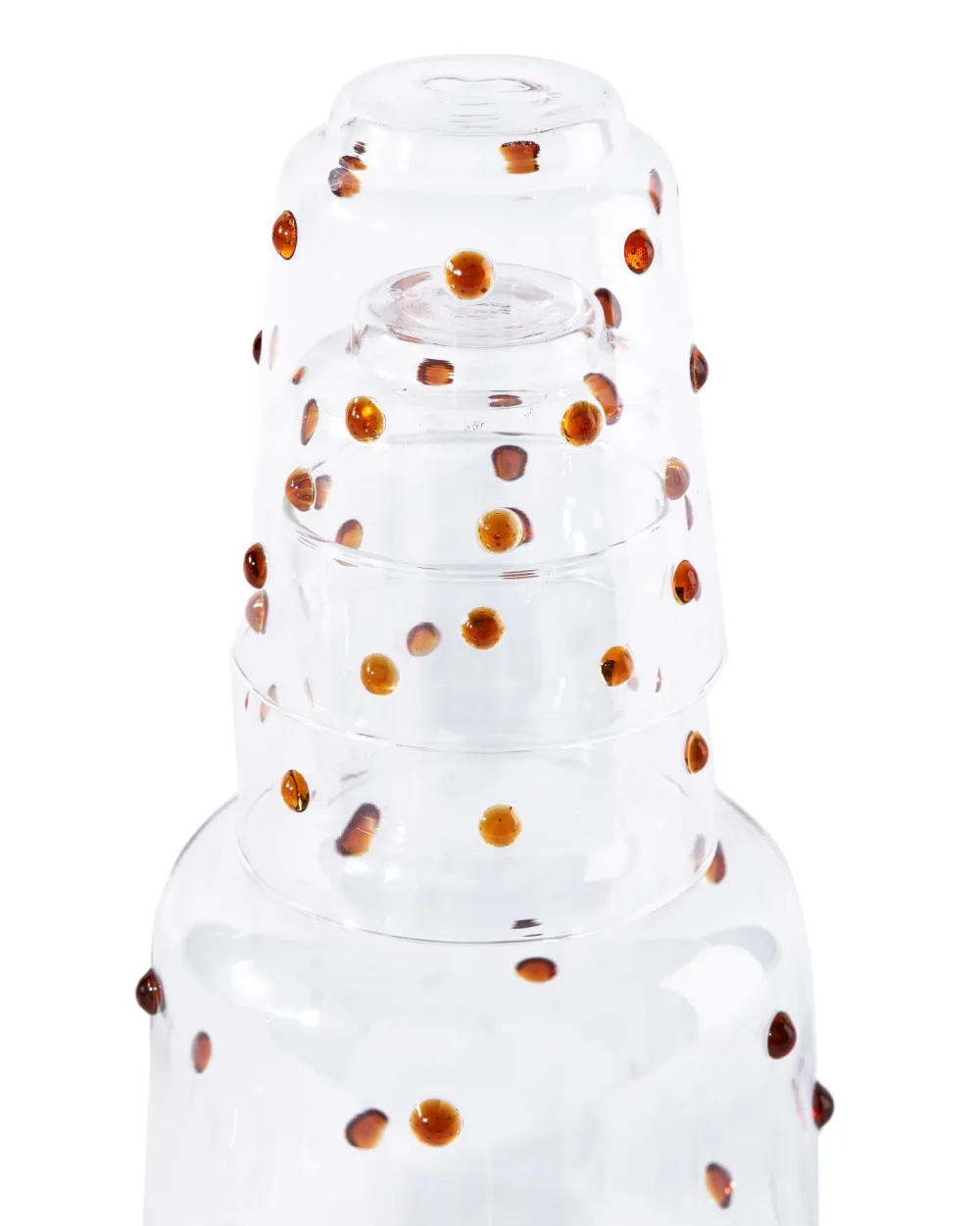 POLSPOTTEN Wine Pitcher Nob Amber 2L Discount