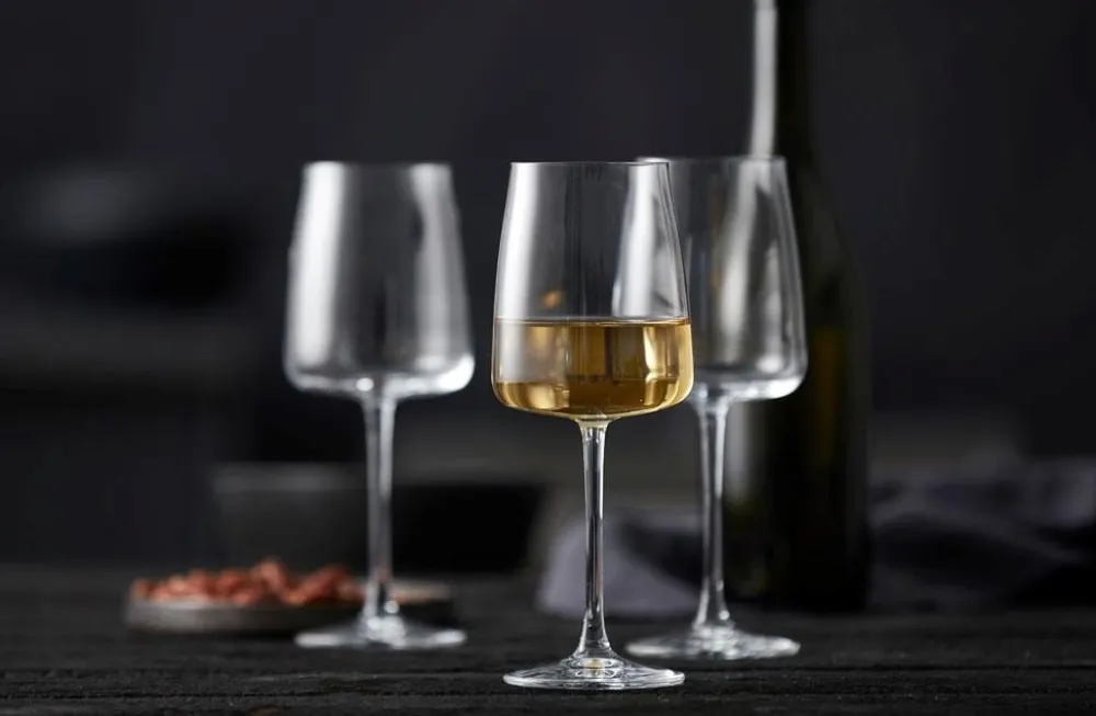 Lyngby Witte Wijnglas Glas Krystal Zero Clear 430 ml (4-delig) New