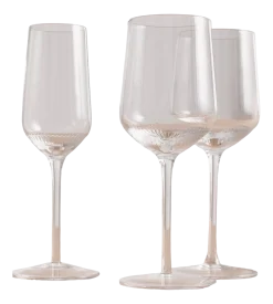 Marc O'Polo Witte Wijnglas Moments Klar 350 ml (Set van 4) Clearance