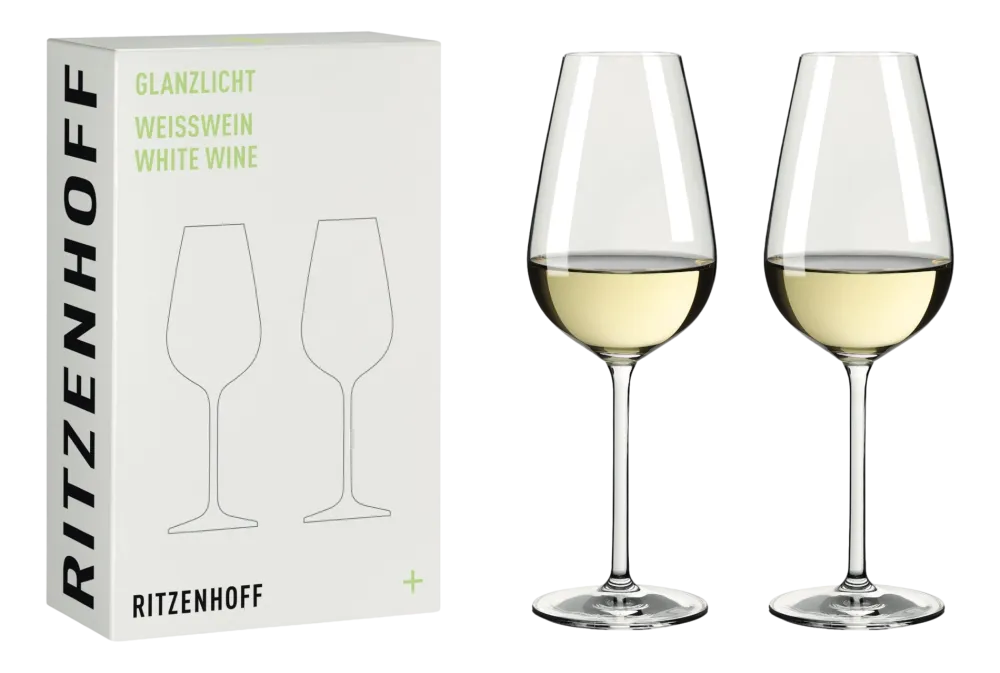 Ritzenhoff Witte Wijnglas Glanzlicht 362 ml (Set van 2) Online