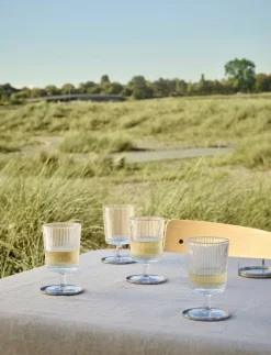 Witte Wijnglas Stelton Pilastro Clear 180 ml (Set van 4)