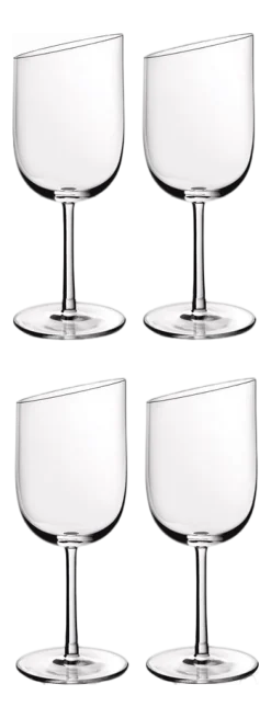 Witte Wijnglas Villeroy & Boch NewMoon 300 ml (Set van 4)