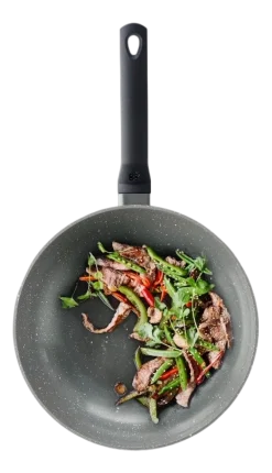 BK Wok Granite Ceramic Wok 28 cm