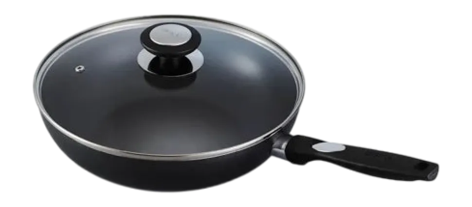 Wokpan Beka Pro Induc Met Keramische Antikleeflaag 28 cm