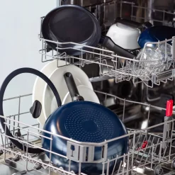 Wokpan BK Enjoy Met Keramische Antikleeflaag Met Deksel 28 cm