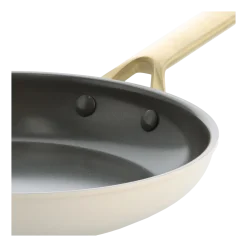 Wokpan BK Sublime Cream White Met Keramische Antikleeflaag 28 cm