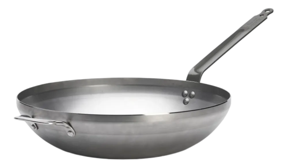 De Buyer Wokpan Mineral B Brede Bodem 40 cm Discount
