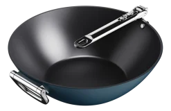 Joseph Joseph Wokpan Space With Lid Midnight Blue 32cm Clearance