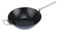 Joseph Joseph Wokpan Space With Lid Midnight Blue 32cm Clearance