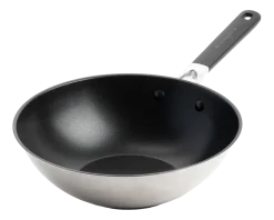 KitchenAid Wokpan Classic Stainless Steel 28 cm New