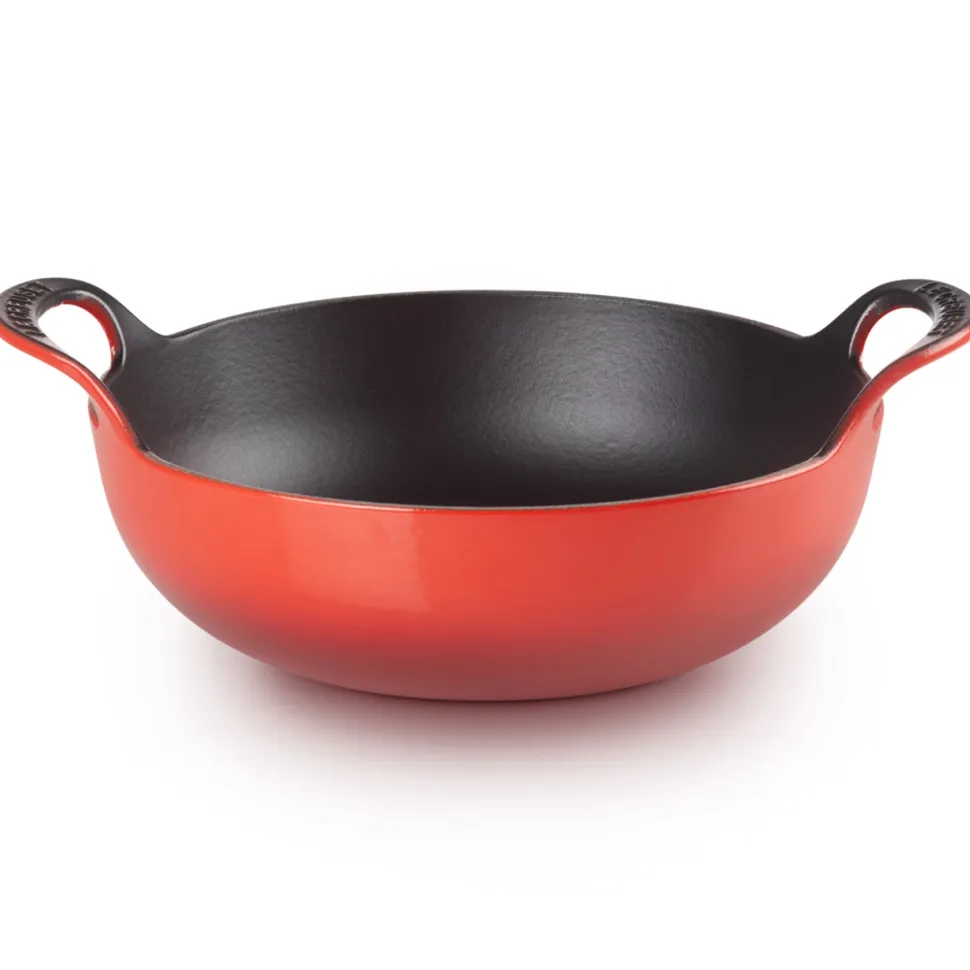 Wokpan Le Creuset Balti Kersenrood 24 cm
