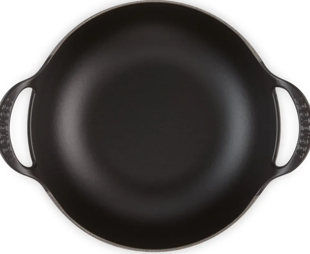 Le Creuset Wokpan Balti Mat Zwart 24 cm Discount