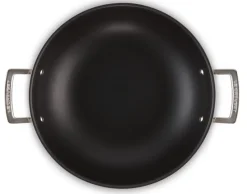 Wokpan Le Creuset Magnetik RVS 30 cm