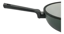 Wokpan Sambonet Titan Pro Green Double Induction1 Handle 30 cm