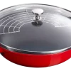 Staub Wokpan Kers 30 cm