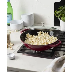 Staub Wokpan Kers 30 cm