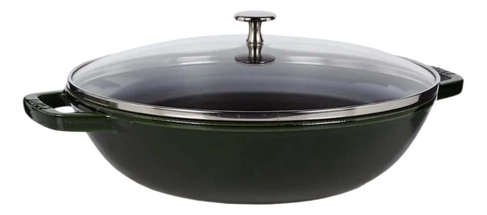 Wokpan Staub Zwart 30 cm
