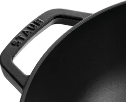 Wokpan Staub Zwart 30 cm