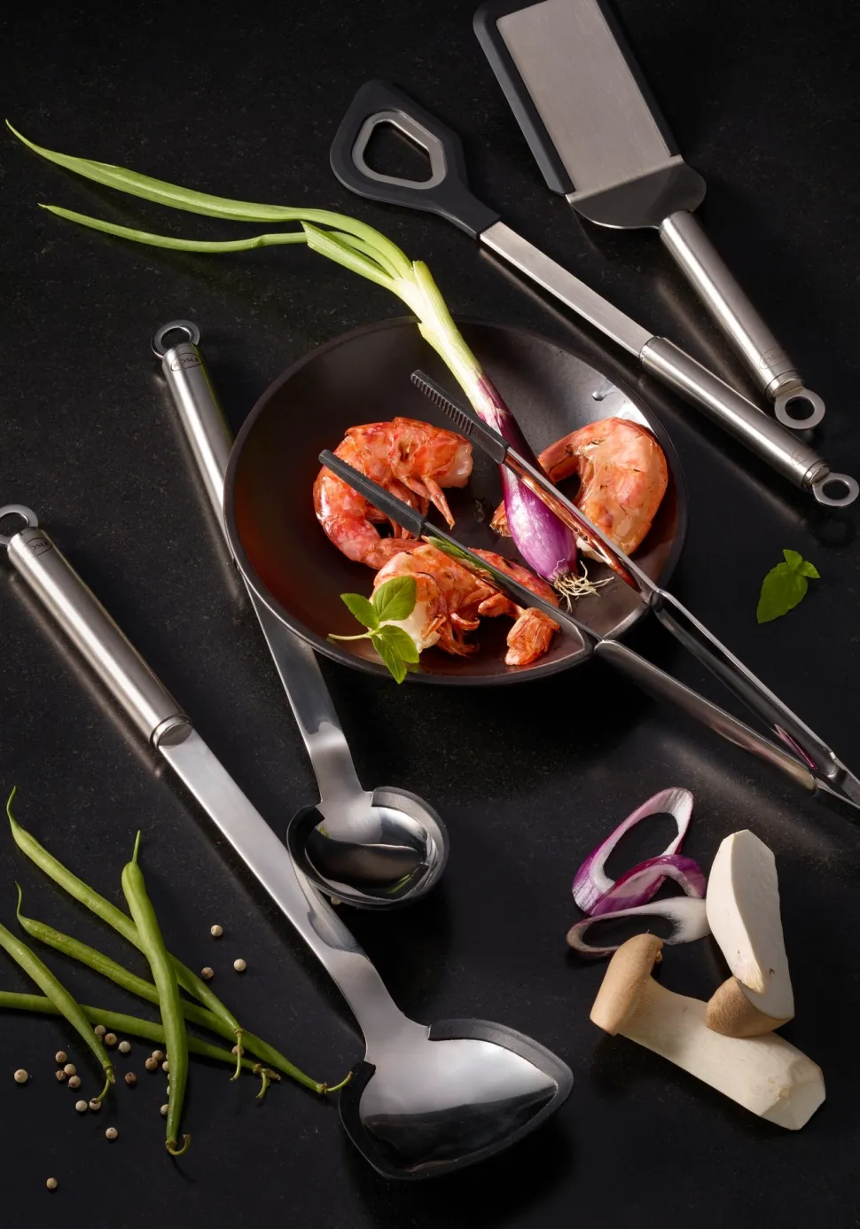 Wokspatel Rösle Keuken Zilver 34,4 cm