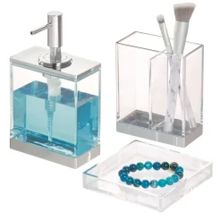 iDesign Zeepdispenser Clarity (3-Delig)