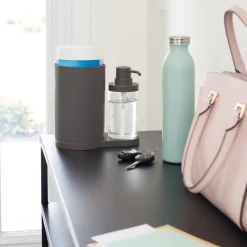 Zeepdispenser iDesign Sanitair Organizer Zwart