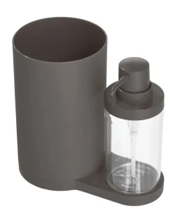 Zeepdispenser iDesign Sanitair Organizer Zwart